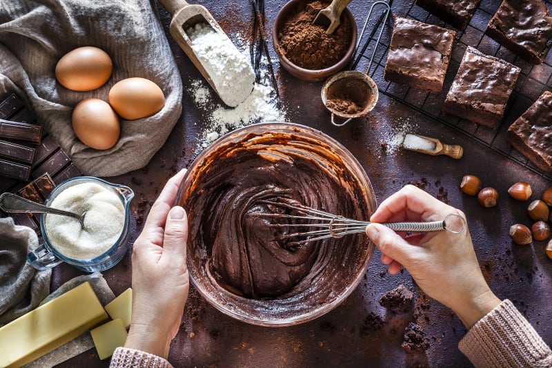 Valrhona Chocolate Brownies — The Professional Baker's Recipe - Nut House