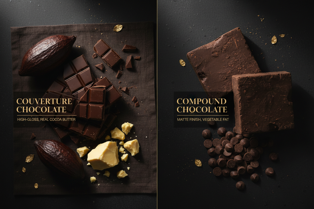Difference Between Couverture Chocolate and Compound Chocolate