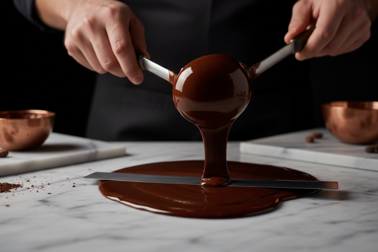 chocolate tempering 