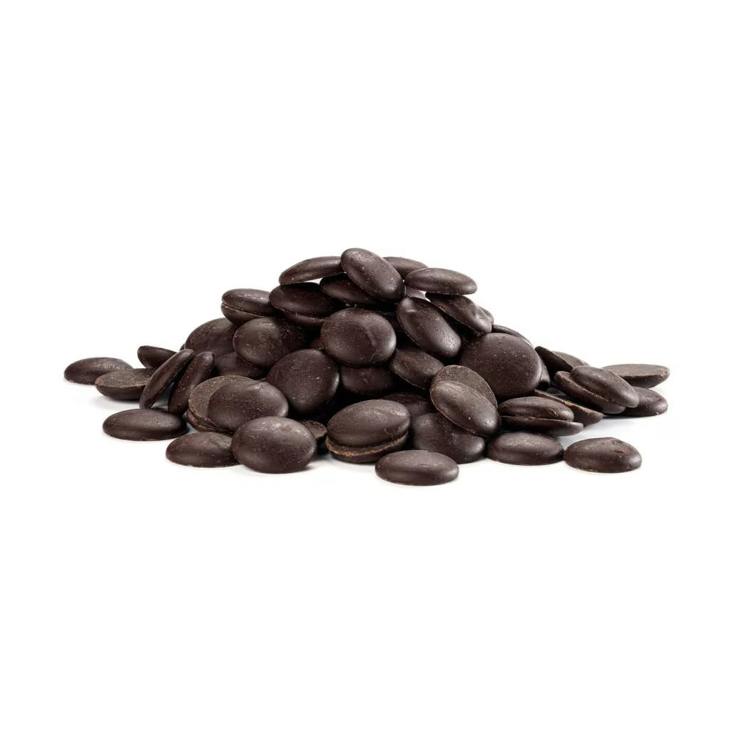 Cacao Barry Excellence 55% dark chocolate couverture discs for professional baking