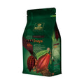 Cacao Barry Inaya 65% dark chocolate couverture 9kg resealable green pouch packaging