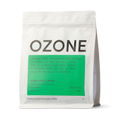 Ozone House Guatemala San Patricio Caturra washed coffee bag with teal label showing milk chocolate and orange notes