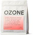 Ozone coffee bag with text on a white background