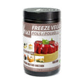 Sosa Freeze Veggie Gel powder in black container with label showing raspberry tart and frozen dessert applications