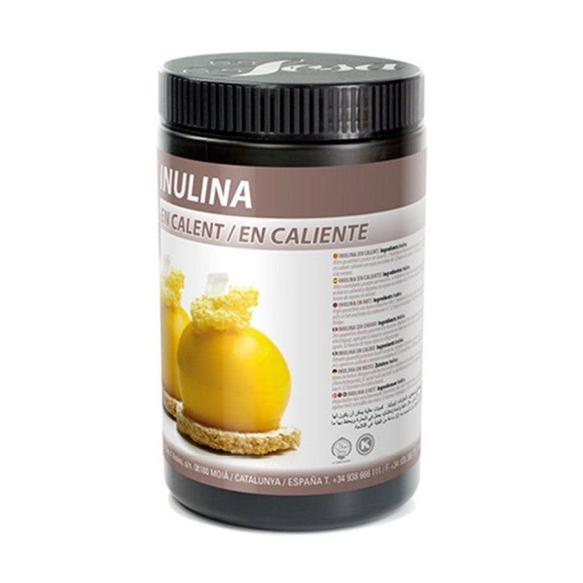 Sosa Inulin Hot in black jar for hot baking, heat-stable chicory root prebiotic fiber ingredient