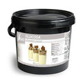 Sosa Liquid Glucose 60DE in black bucket with label showing dessert usage for soft caramels
