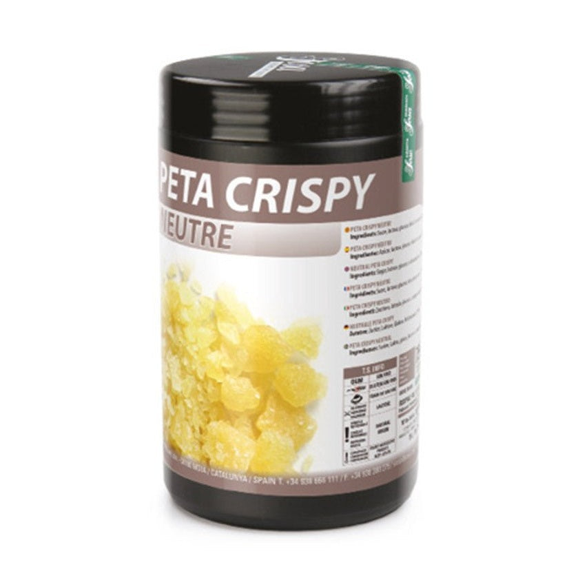 Sosa Peta Crispy Neutre neutral baking ingredient golden crystalline texture for desserts