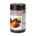 Sosa Vegetal Gelling Agent black container with fruit gel demo label