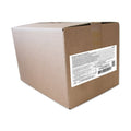 12kg Valrhona Satilia Noire 70% cocoa beans cardboard shipping box label