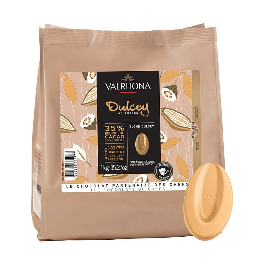Valrhona Blond Chocolate Couverture Dulcey 35%