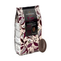 Valrhona P125 Coeur de Guanaja 80% dark chocolate couverture bag with glossy cocoa disc
