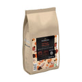 Valrhona Ground Dark Chocolate Ghana 68% in beige stand-up pouch with cocoa pod design