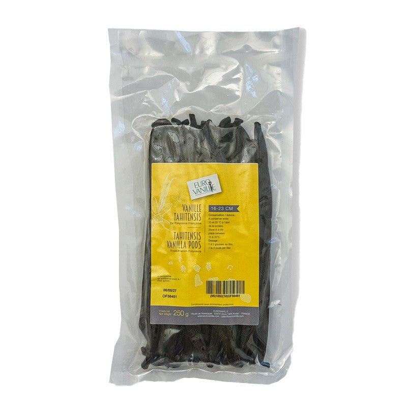 Eurovanille Papua New Guniea Tahitensis Vanilla Pods 16 - 17cm - Nut House