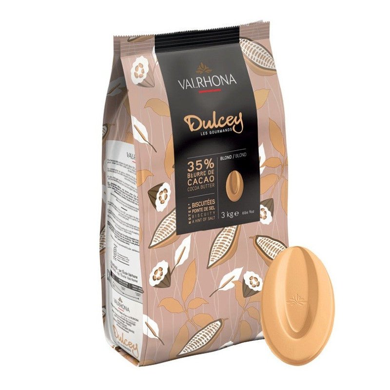 Valrhona Blond Chocolate Couverture Dulcey 35% - Nut House