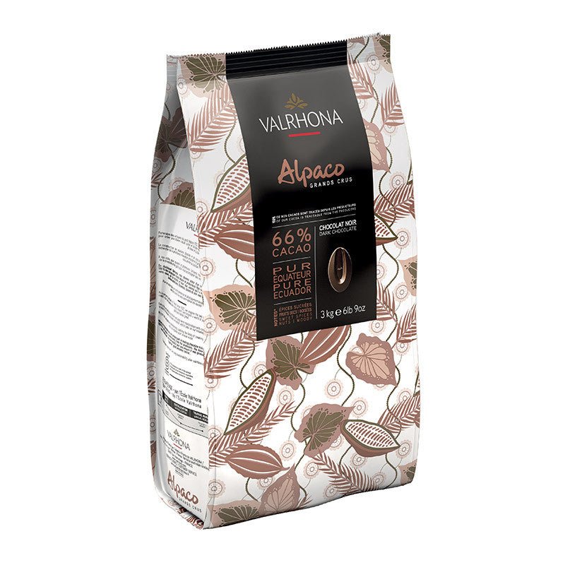 Valrhona Dark Chocolate Couverture Alpaco 66% - Nut House
