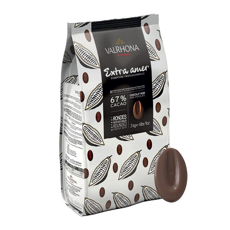 Valrhona Dark Chocolate Couverture Extra Amer 67% - Nut House