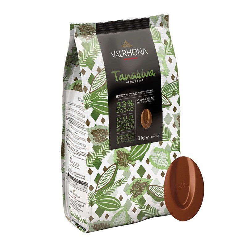 Valrhona Milk Chocolate Couverture Tanariva 33% - Nut House