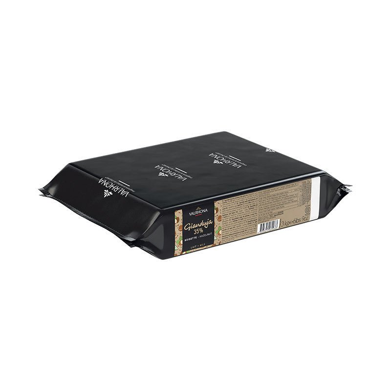 Valrhona Milk Gianduja Hazelnut 35% Block - Nut House