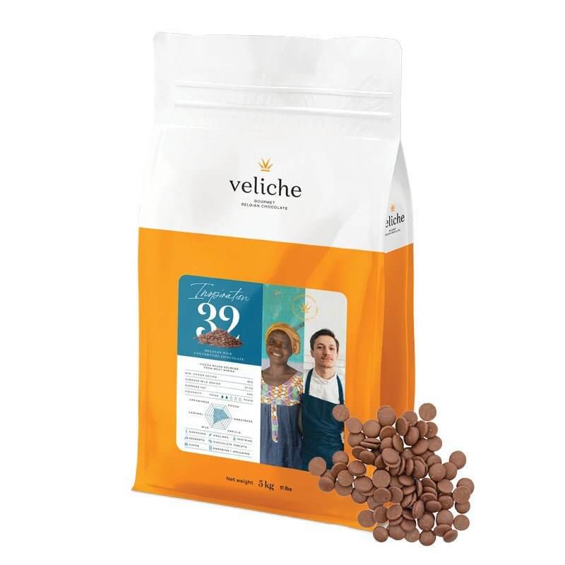 Veliche Belgian Milk Chocolate Dots Inspiration 32% - Nut House